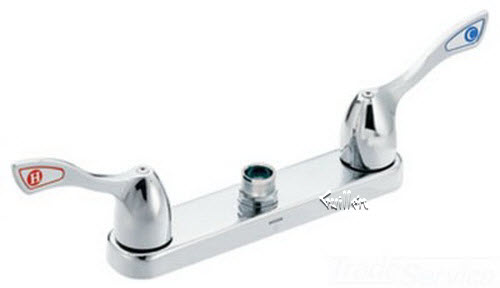 Tech 8123 Moen 2 handle kitchenChrome""