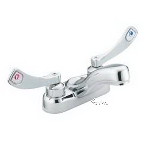 Tech 8215 Moen 2 handle lavatory faucet without drain assembly repair replacement technical part breakdown