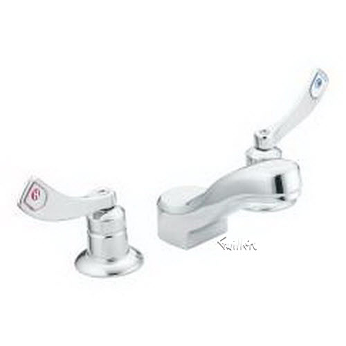 Tech 8228 Moen 2 handle lavatory faucet without drain assembly repair replacement technical part breakdown