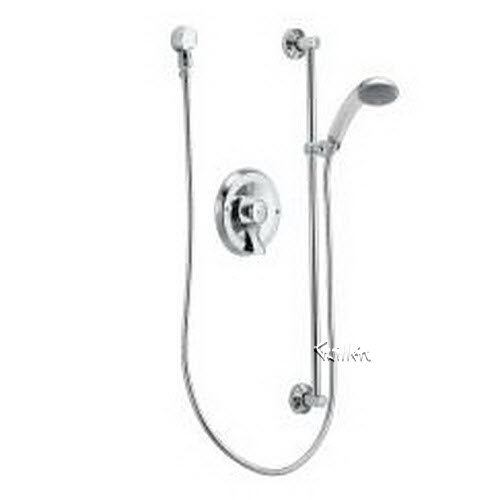 Tech 8346 Moen 1 handle pressure balancing shower only repair replacement technical part breakdown