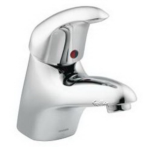 Tech 8417 Moen 1 handle lavatory faucet without drain assembly repair replacement technical part breakdown