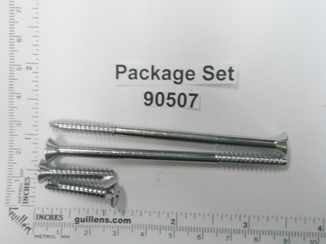 Moen 90507; ; hardware wh screw kitchen lavatory & tsub shower; in Chrome