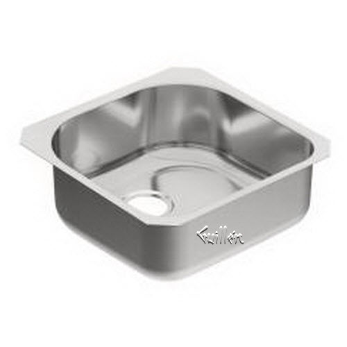Moen G18160; 1800 Series; 18 gauge stainless single bowl sink repair replacement technical part breakdown