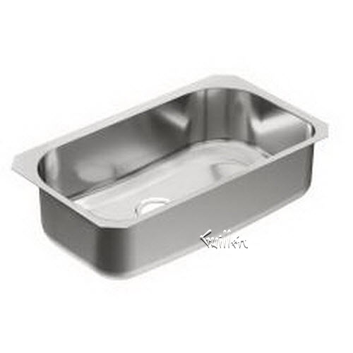 Moen G18165; 1800 Series; 18 gauge stainless single bowl undermount sink repair replacement technical part breakdown