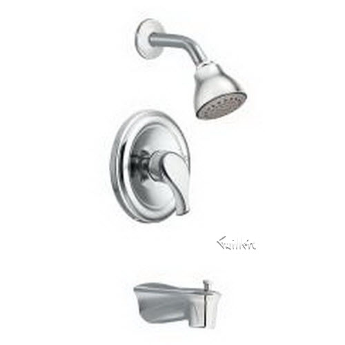 Tech L3189 Moen 1 handle Moentrol valve and tub/shower trim repair replacement technical part breakdown