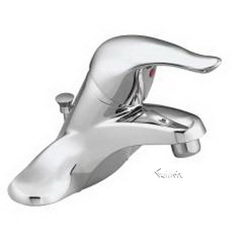 Tech L4621 Moen 1 handle lavatory faucet with drain assembly repair replacement technical part breakdown