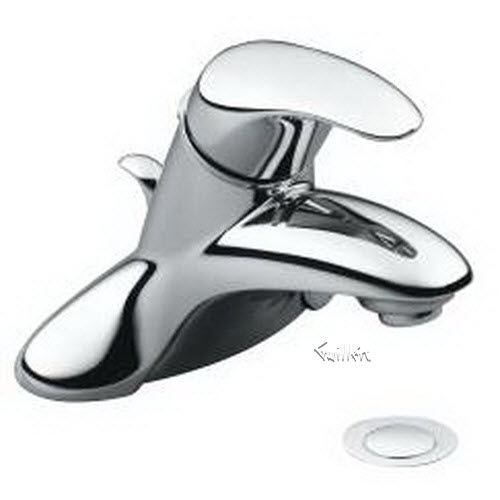 Tech L64721 Moen 1 handle lavatory with drain assembly repair replacement technical part breakdown
