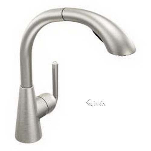 Moen S71709; Ascent; ascent 90 kitchen faucet one-handle pullout repair replacement technical part breakdown