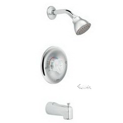 Tech T183 Moen Trim kit for Posi-Temp tub/shower repair replacement technical part breakdown
