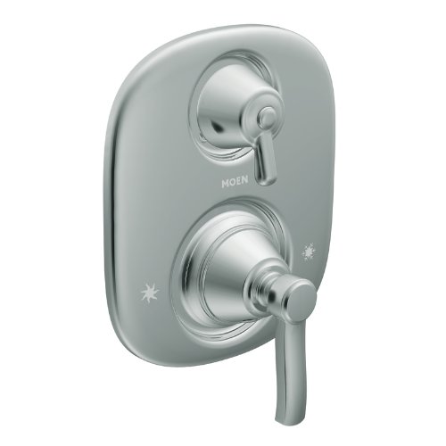 Tech T4211 Moen Trim for Moentrol with built-in three function transfer valveChrome""