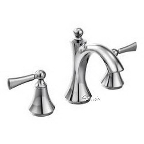 Moen T4520; Wynford; two-handle widespread trim repair replacement technical part breakdown