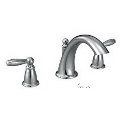 Tech T4943 Moen Trim kit for 2 handle Garden roman tub faucet repair replacement technical part breakdown