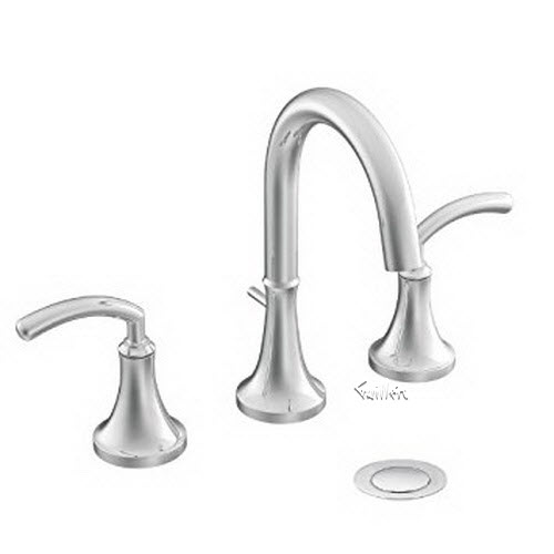 Tech T6520 Moen Trim kit for 2 handle lav with drain assemblyChrome""
