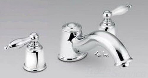 Tech T6985 Moen Trim kit for 2 handle Roman tubChrome""