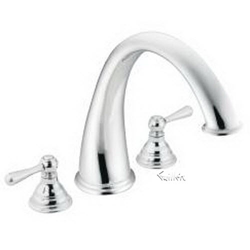 Tech T920 Moen Trim kit for 2 handle Roman tub faucet repair replacement technical part breakdown