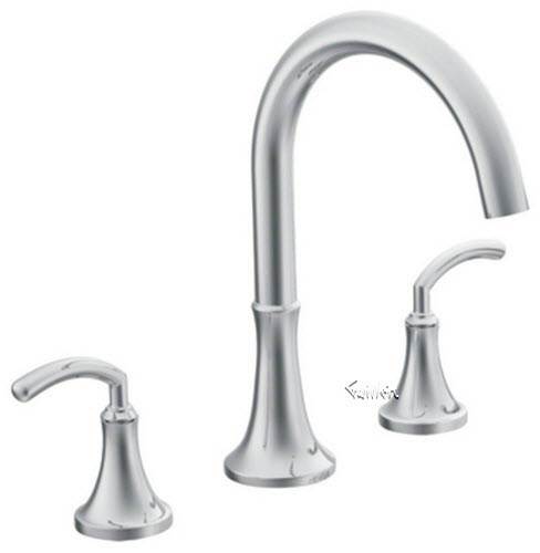 Tech T963 Moen Trim kit for 2 handle Roman tubChrome""