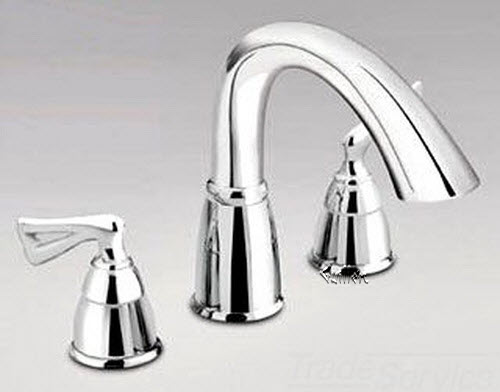 Tech T970 Moen Trim kit for 2 handle Roman tubChrome""