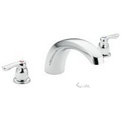 Tech T990 Moen Trim kit for 2 handle Roman tub faucet repair replacement technical part breakdown