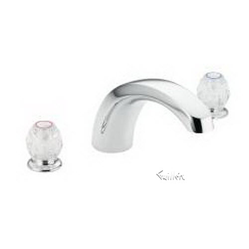 Tech T999 Moen Trim kit for 2 handle Roman tub faucet repair replacement technical part breakdown