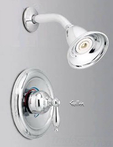 Tech TL2377 Moen Trim kit for Posi-Temp showerChrome""