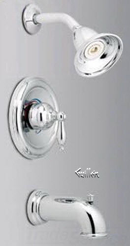Tech TL2378 Moen Trim kit for Posi-Temp tub/showerChrome""