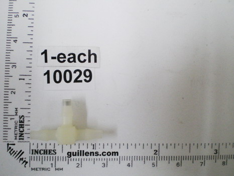 PresAirTrol 10029; ; in line air bleed tee air button air tube switch; in Clear