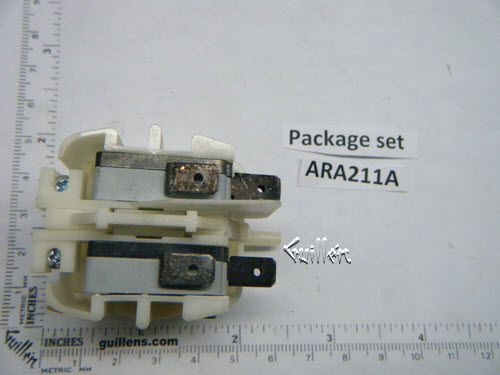 PresAirTrol ARA211A; ; air switch standard a-action dpdtcs; in White   AR211A