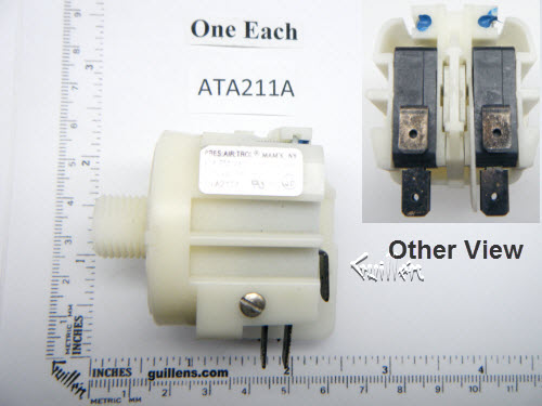 PresAirTrol ATA211A; ; air switch standard a-act dpdt tmcs; in White
