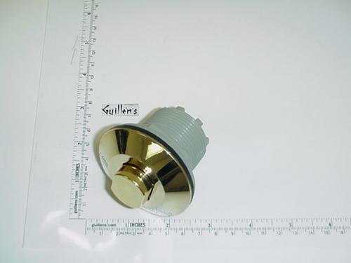 PresAirTrol B225GA; ; on / off air button actuator contemporary standard 1 3/4"" inch hole size; in Gold