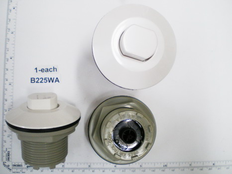 PresAirTrol B225WA; ; on / off air button actuator standard 1 3/4""inch hole size; in White