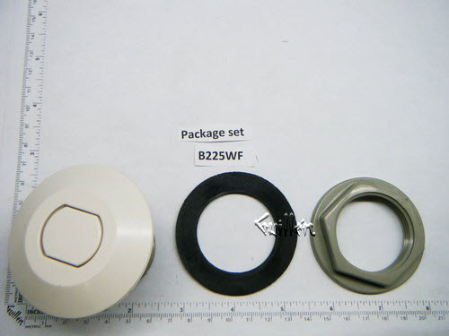 PresAirTrol B225WF; ; on / off air button actuator flush button standard 1 3/4"" inch hole size; inWhite