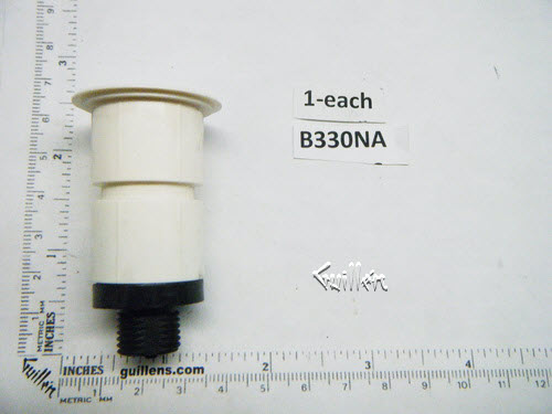 PresAirTrol B330NA; ; on / off air button actuator for 1" inch hole size pvc piping; in White