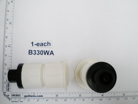 PresAirTrol B330WA; ; button for 1 pvc piping; in White