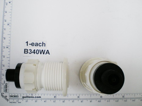 PresAirTrol B340WA; ; button 1 hole diameter; in White   B340NA