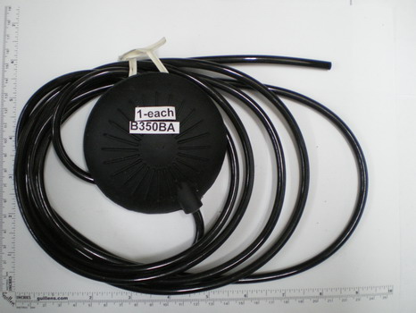 PresAirTrol B350BA; ; foot pedal with tube; in Black