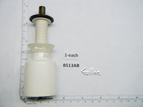 PresAirTrol B513AB; ; small on / off bezel 1 1/4"""" inch hole size long stem; in Antique Brass; Discontinued Product