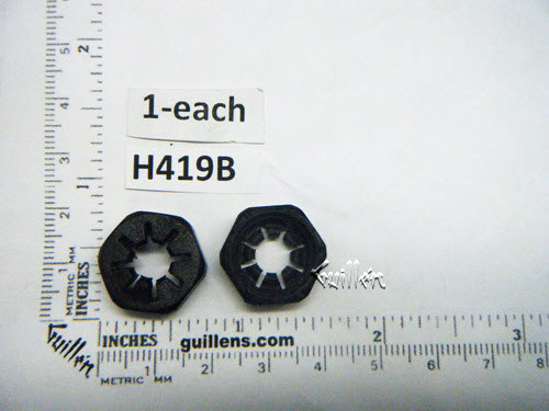 PresAirTrol H419B; ; compression nut air switch tube ; in Black