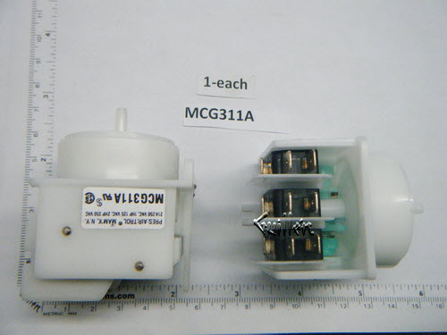 PresAirTrol MCG311A; ; air switch magictrol 4 function cs; in White   PBMCG311TC