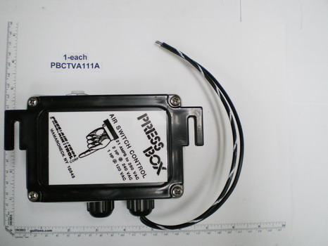 PresAirTrol PBCTVA111A; ; power box on / off spdt control box; in White; Discontinued Product