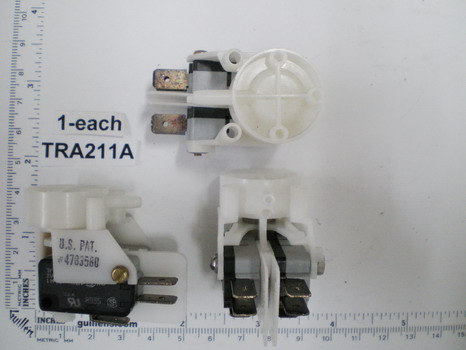 PresAirTrol TRA211A; ; air switch t.trol double r.s.s; in White