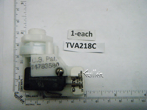 PresAirTrol TVA218C; ; 10 amp air switch; in White