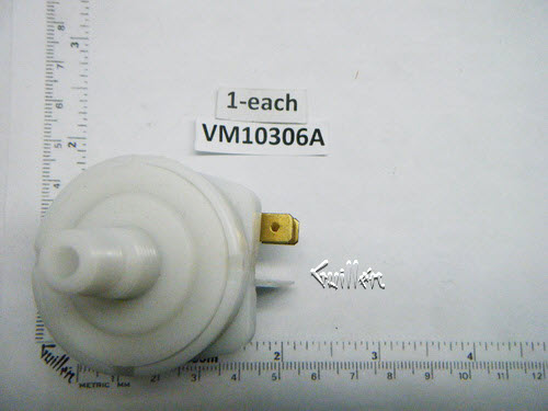 PresAirTrol vm10306A; ; vacuum switch 1/8"" inch npt; in White