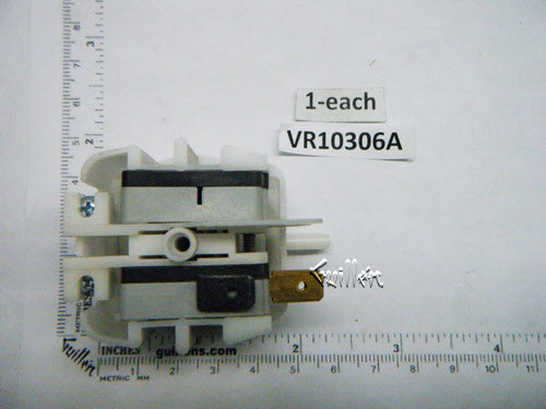 PresAirTrol VR10306A; ; vacuum switch with spout; in White