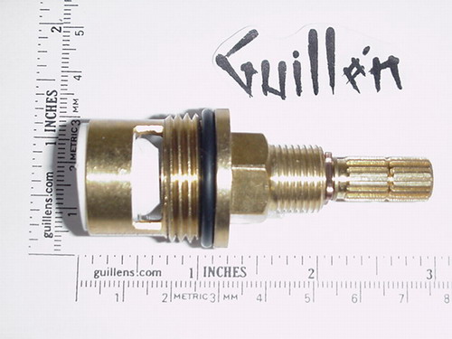 Paul Decorative CCZZL3/4-2.7; ; ceramic cartridge 3/4"" inch l / h 9/16"" inch thread; in Unfinish