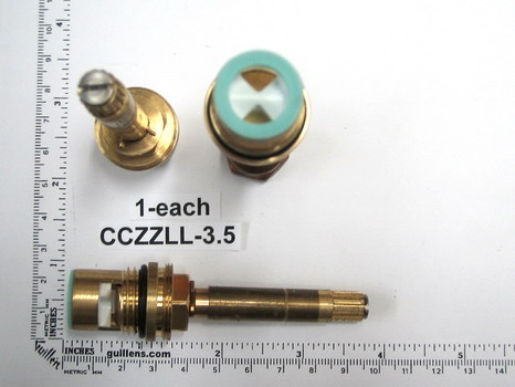Paul Decorative CCZZLL-3.5; ; ceramic cartridge l/h-long 3 1/2; in Unfinish