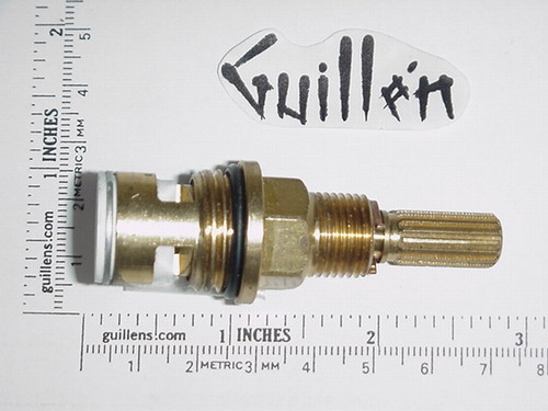 Paul Decorative CCZZR-2.65; ; cartridge right hand close 9/16 thread 2 5/8" inch; in unfinish; in Unfinish