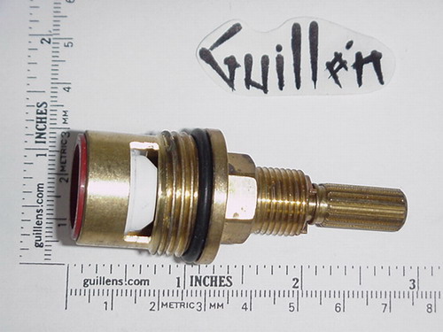 Paul Decorative CCZZR3/4-2.7; ; ceramic cartridge 3/4" inch r/h9/16" inch thread; in Unfinish