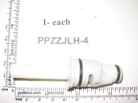 Paul Decorative PPZZJLH-4; ; cartridge l/h nyl-31/8; in Grey