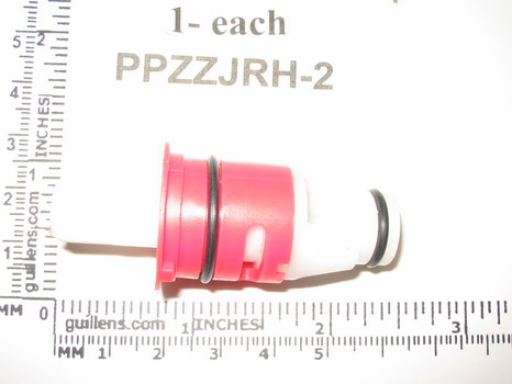 Paul Decorative PPZZJRH-2; ; cartridge r/h- red nyl-21/4; in Unfinish