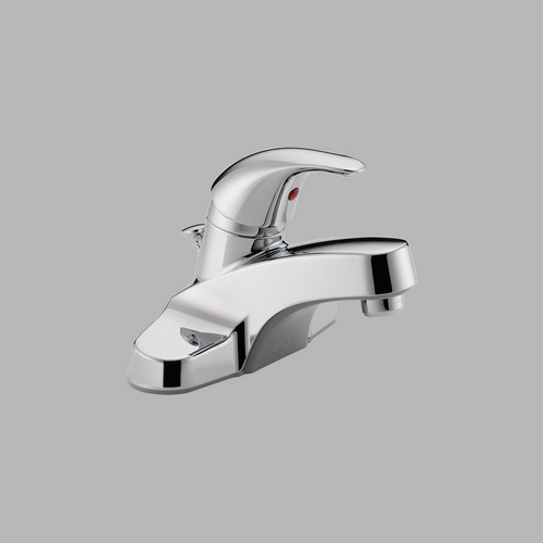 Peerless P136LF; Core; Single handle lavatory faucet with pop-up repair replacement technical part breakdown